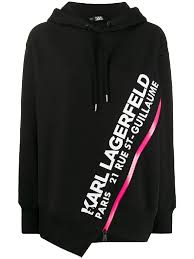 Also set sale alerts and shop exclusive offers only on shopstyle. Karl Lagerfeld Women S Sweatshirt Zip Up Rue St Guillaume In Black Modesens