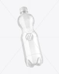 Clear Plastic Water Bottle Mockup In Bottle Mockups On Yellow Images Object Mockups