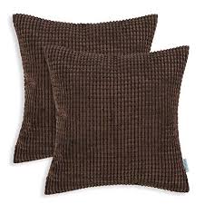 Throw pillows so cozy you won't want to push them off the couch. Calitime Pack Of 2 Comfy Throw Pillow Covers Cases For Couch Sofa Bed Homeloft Europe
