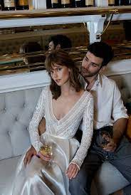 Claudia By Flora Bridal Simple Wedding Gown Minimalist Simple Wedding Gowns Wedding Gown Guide