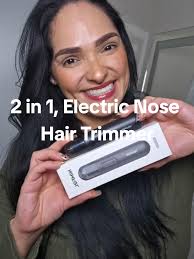 Recortador Eléctrico de Vello Nasal 2 en 1
