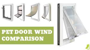 Endura flap pet doors for cats are designed for installation in all doggy door sizes with quality and efficiency in mind! Pet Door Wind Comparison Endura Flap Vs Hale Ideal And Petsafe Youtube