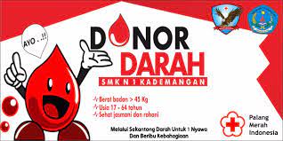 Setelah donor darah, sel darah merah dalam tubuh akan berkurang. Donor Darah Di Smkn 1 Kademangan Smkn 1 Kademangan