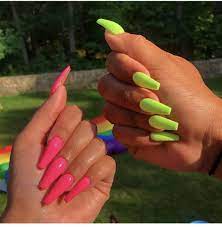 Pin By Rosa13241 On Nails B Yasssss Aycrlic Nails Green Acrylic Nails Acrylic Nails
