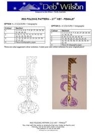 I took a few pictures to share with you. 21st Key Female Iris Folding Pattern By Deb Wilson Card Making Kits Home Kitchen Powderhousebend Com