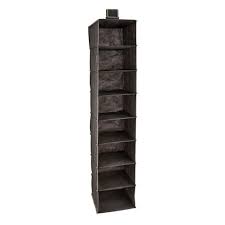 Max out your vertical storage by adding undershelf baskets. Closetmaid 3145400 8 Shelf Cubby Wire Frame Hanging Closet Nonwoven Fabric Bedroom Bathroom Kitchen Garage Storage Organizer Brown Target