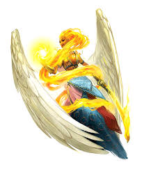Sarenrae The Dawnflower Pathfinder Pfrpg Dnd D D D20 Fantasy Pathfinder Rpg Aasimar Fantasy Rpg