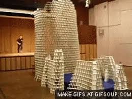 An artist shows us how to make a mobile in 5 steps inspired by the famous sculptor, alexander calder. Best House Of Cards Falling Gifs Gfycat
