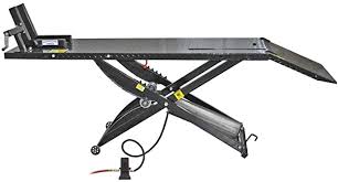Call garage evolution today to see how we can free up space in your garage. Amazon Com Rage Powersports Black Widow Bw 1000a Air Operated Motorcycle Lift Table Automotive
