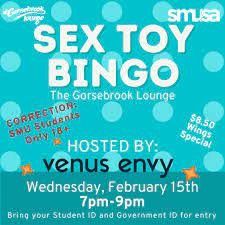 SMUSA on X: CORRECTION: Sex Toy Bingo is open for SMU Students only, ages  18+. t.coFl11GsyDvQ  X