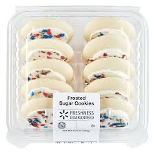 Add in the powdered sugar, one cup at a time, until frosting is light and fluffy, streaming in the heavy cream if needed (if frosting is too thick).pipe the. Freshness Guaranteed Frosted Sugar Cookies 13 5 Oz 10 Count Walmart Com Walmart Com