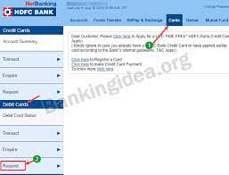 How to pay hdfc credit card bill through a debit card. Enable International Usage For Hdfc Debit Card Bankingidea Org