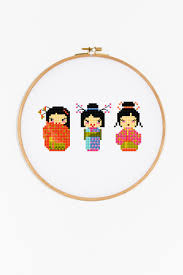 While counted cross stitch can involve intricate patterns and highly detailed images, creating letters is fairly easy to do especially with the help of free. Taste Of Japan Pattern Free Cross Stitch Patterns Dmc