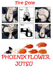 Basically this game has sweeter moves. Fire Style Phoenix Flower Jutsu Handsigns 7 Steps Instructables