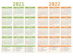 Maybe you would like to learn more about one of these? Two Year Calendar 2021 To 2022 In 2021 Calendar Design Template Free Printable Calendar Monthly Calendar Template