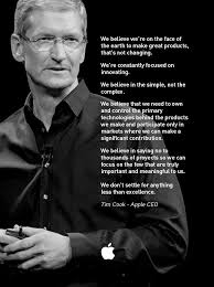 Apple inc mission and vision.mission statements and corporate identity. Lesson From Apple A Manifesto Beats A Mission Statement Any Day Tlnt