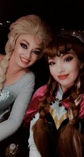 Anna made it in time to be