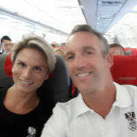 Elisabeth Niedereder (Tristyle Runplugged Runners): Erste Eindrücke vom  Kaukasus mit Josip Kopic, Viola Kleiser and Steffi Huber. Bild 36442 //  Elisabeth Niedereder (Tristyle Runplugged Runners) in Baku