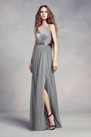 Subtly Sophisticated This White By Vera Wang Bridesmaid Dress Features A Silk Bridesmaid Dresses Davids Bridal Bridesmaid Dresses Vera Wang Bridesmaid Dresses