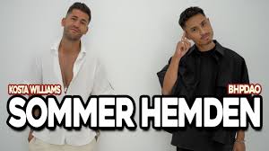 Pause (space/k) mute (m) volume. Sommer Hemden 4 Looks Mit Bhpdao Kosta Williams Youtube