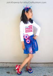 Diy 4th of july outfit. Diy American Flag Inspired Outfit For 4th Of July