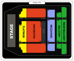 Bergen Performing Arts Center Seating Chart Ticket Solutions
