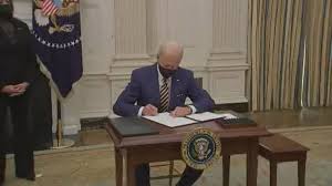 While biden's stimulus plan takes form, a smaller stimulus bill is coalescing in washington. Biden To Sign Orders Speeding Delivery Of U S Coronavirus Stimulus Cheques Food Aid National Globalnews Ca