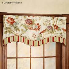 decorating: beige window valance grey