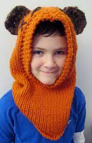 At funky knits we make hand knitted and crochets baby items and photo props. Forest Friend Ewok Hood Pattern By Funky Knits By Georgia Super Chunky Yarn Knitting Hair Yarn
