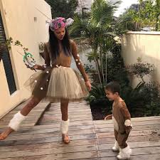 בוקר טוב לאמא במבי והבמבי הקטן שלה The Taylor Rose Kostume Reh Fasching Kostume Damen Kostumvorschlage