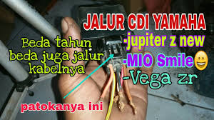Halo permisa kali ini saya akan membaca dan memahami skema jalur pengapian yamaha vega lama, simak video selengkapnya. Jalur Kabel Cdi Jupiter Z New Vega Zr Dan Mio Smile Youtube
