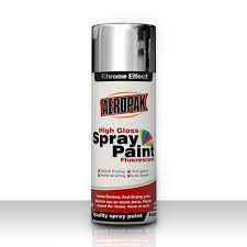 Aeropak Auto Color Chrome Effect Spray Paints
