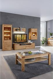 wohnwand eichefarben holz wohnzimmer ideen wohnung hausmobel haus deko