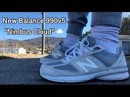 New Balance 990v5 Nimbus Cloud Review On Feet Youtube