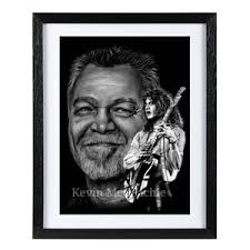 Eddie Van Halen Motivational Quote Poster