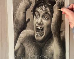 Limited Print Taken From My Pastel Drawing of Jaws