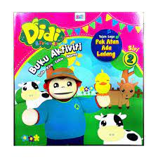 Learn how to draw pak atan from didi and friends easy, step by step drawing and coloring tutorial | jom belajar melukis dengan. Didi Friends Buku Aktiviti Pak Atan Ada Ladang Siri 2 Books Stationery Children S Books On Carousell
