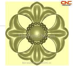 Mẫu hoa văn họa tiết sen hoa vòng ngọc