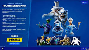 Buy fortnite bundles cheap with fast delivery! Fortnite Bundle Leak Includes Incredible Polar Peak Monster Skin Slashgear Mokokil