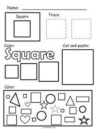 Pin By Erin M On 123 S Preschool Math Shapes Worksheets Simple Math
