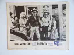 Marilyn monroe, the saint of nevada desert. 1961 Original Set Of 5 Movie Lobby Cards The Misfits Last Movie For Marilyn Monroe And Clark Gable Second Wind Vintage