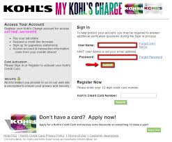 Kohl's credit card can also be called kohl's charge card. Kohl S Credit Card Login Make A Payment Creditspot