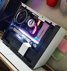 Black And White Pc Build Rgb Nzxt H200i White Build Gaming Pcs Custom Pc Computer Setup