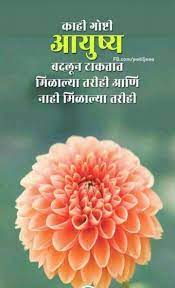 Pin By Sushila Dhole On Morning Good Morning Quotes Inspirational Quotes In Marathi Morning Quotes