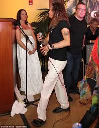 Taj monroe tallarico is the youngest son of steven tyler. Steven Tyler Is Supported By Daughter Liv As He Performs At Alice Cooper S Star Studded Bash Daily Mail Online