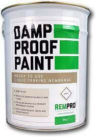 It's not water proof (not even close) and has limited uses, frankly. 5kg Rempro Damp Proof Paint White Liquid Dpm Waterproofing Damp Proof Membrane Paint Amazon Co Uk Diy Tools