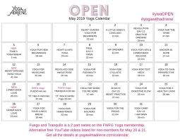 Calendar Yoga With Adriene Yoga With Adriene True Yoga Calendar