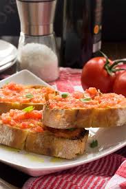 Pan Con Tomate Spanish Bruschetta Recipe Bruschetta Tapas Recipes Yummy Appetizers