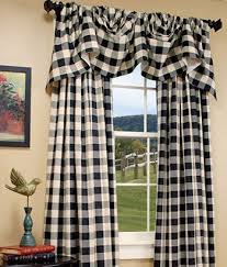 Black And White Buffalo Check Valance Black And White Buffalo Check Curtains Design Ideas Farmhouse Style Curtains Farmhouse Kitchen Curtains Farmhouse Curtains