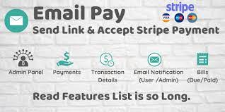 Emailpay Send Link And Accept Stripe Payment With Admin Panel In 2020 Admin Panel Admin Payment